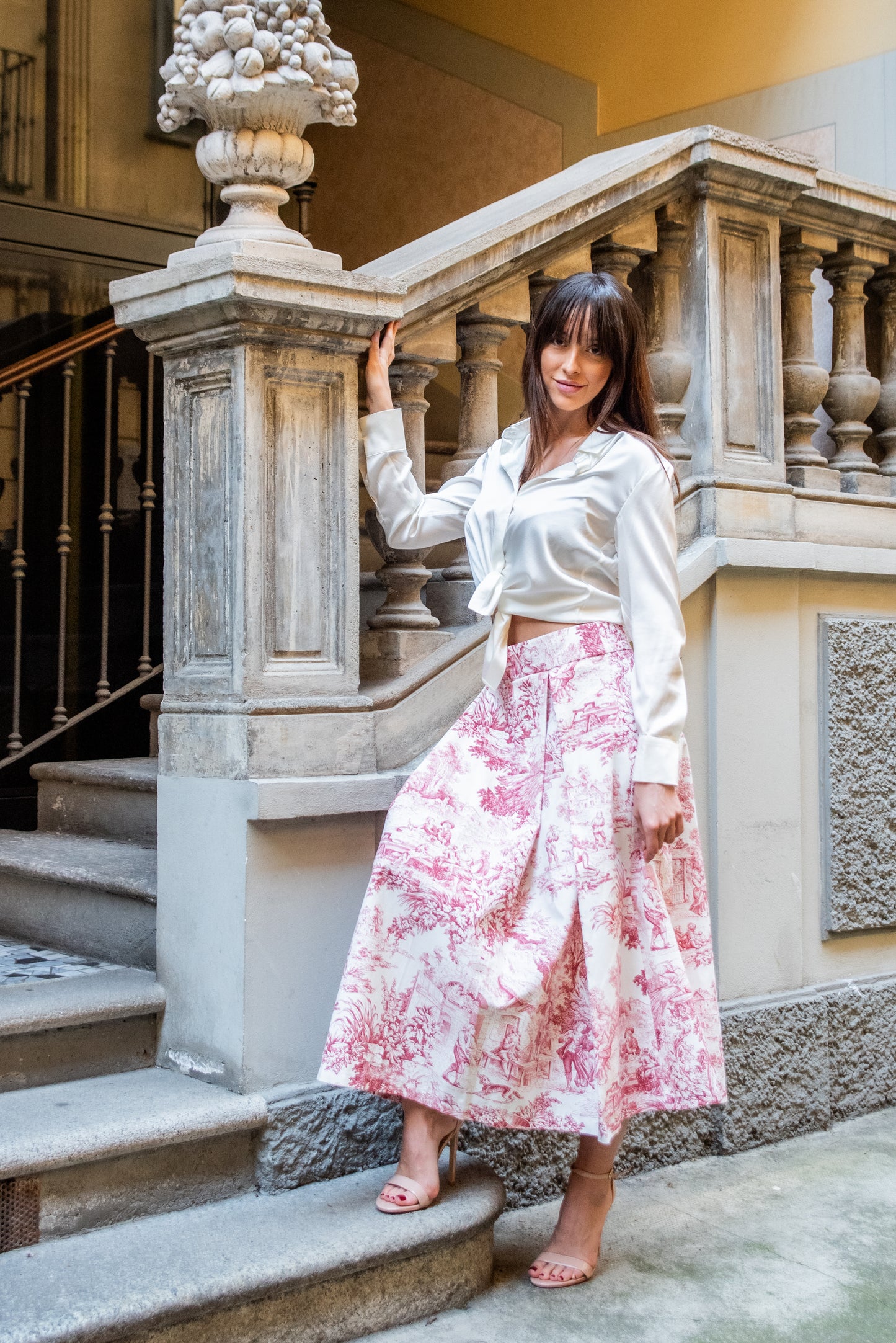 Gonna Robi Toile de Jouy