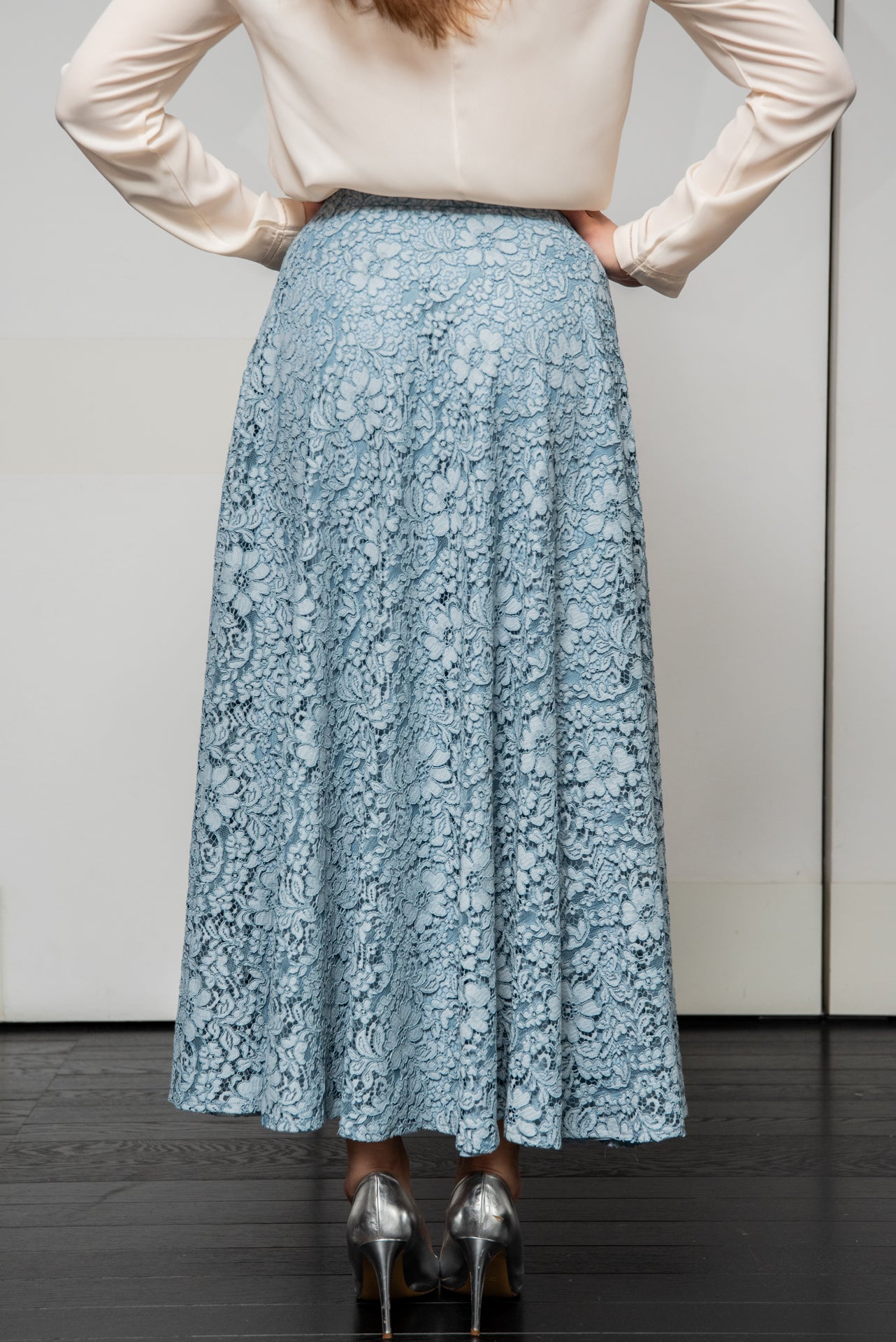 Gonna Valentina Pizzo chantilly LIMITED EDITION su misura