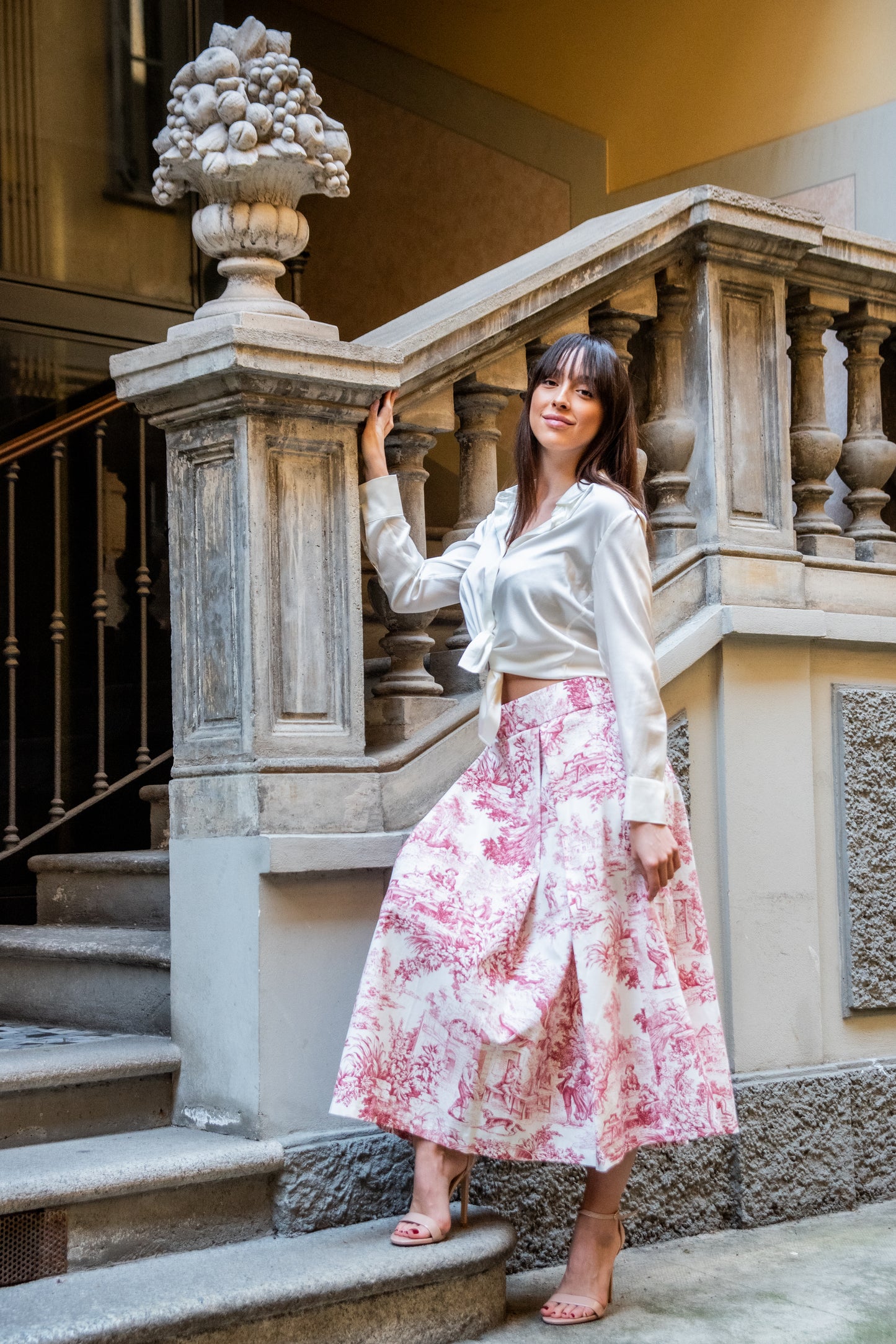 Gonna Robi Toile de Jouy