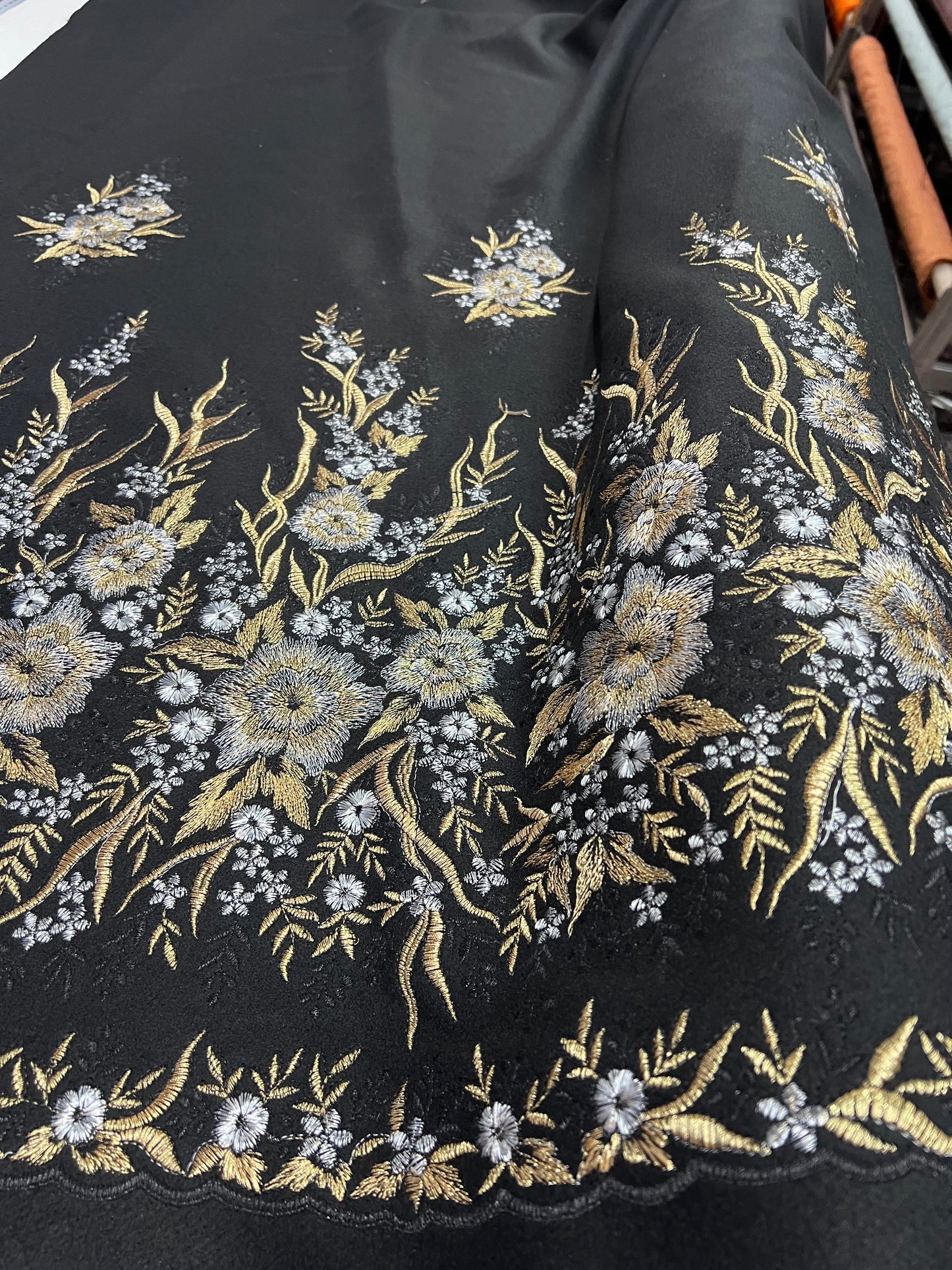 Gonna Sandrina Lana Ricamata LIMITED EDITION