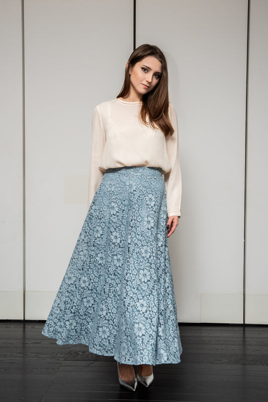 Gonna Valentina Pizzo chantilly LIMITED EDITION su misura