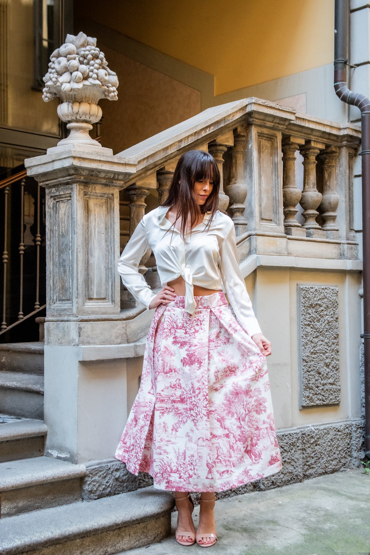 Gonna Robi Toile de Jouy