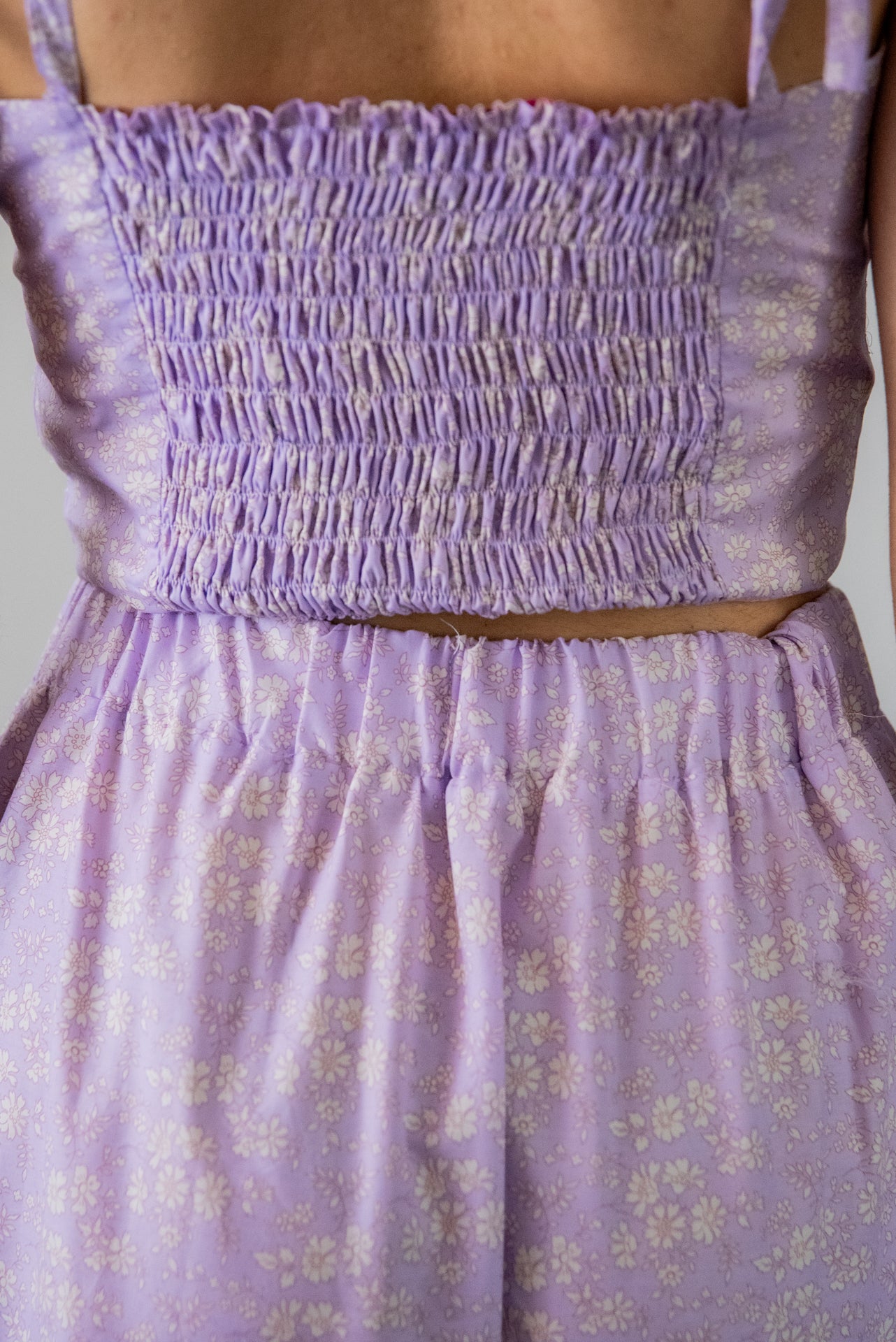 Completo gonna Franci e top Capri in Cotone Lyberty