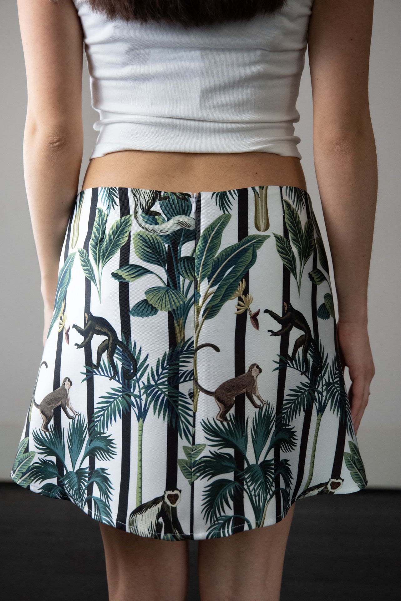 Minigonna Monica Mikado Jungle