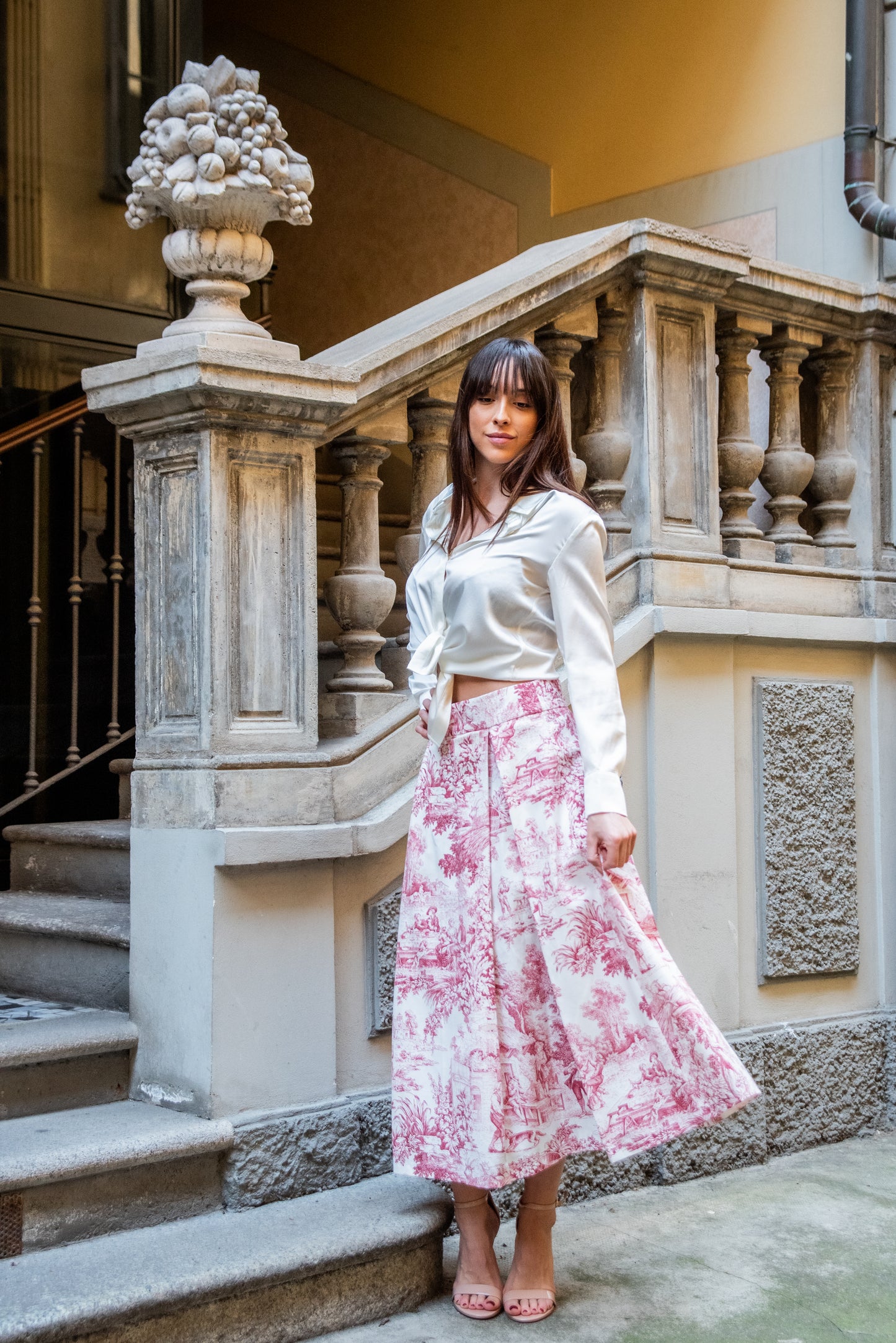 Gonna Robi Toile de Jouy
