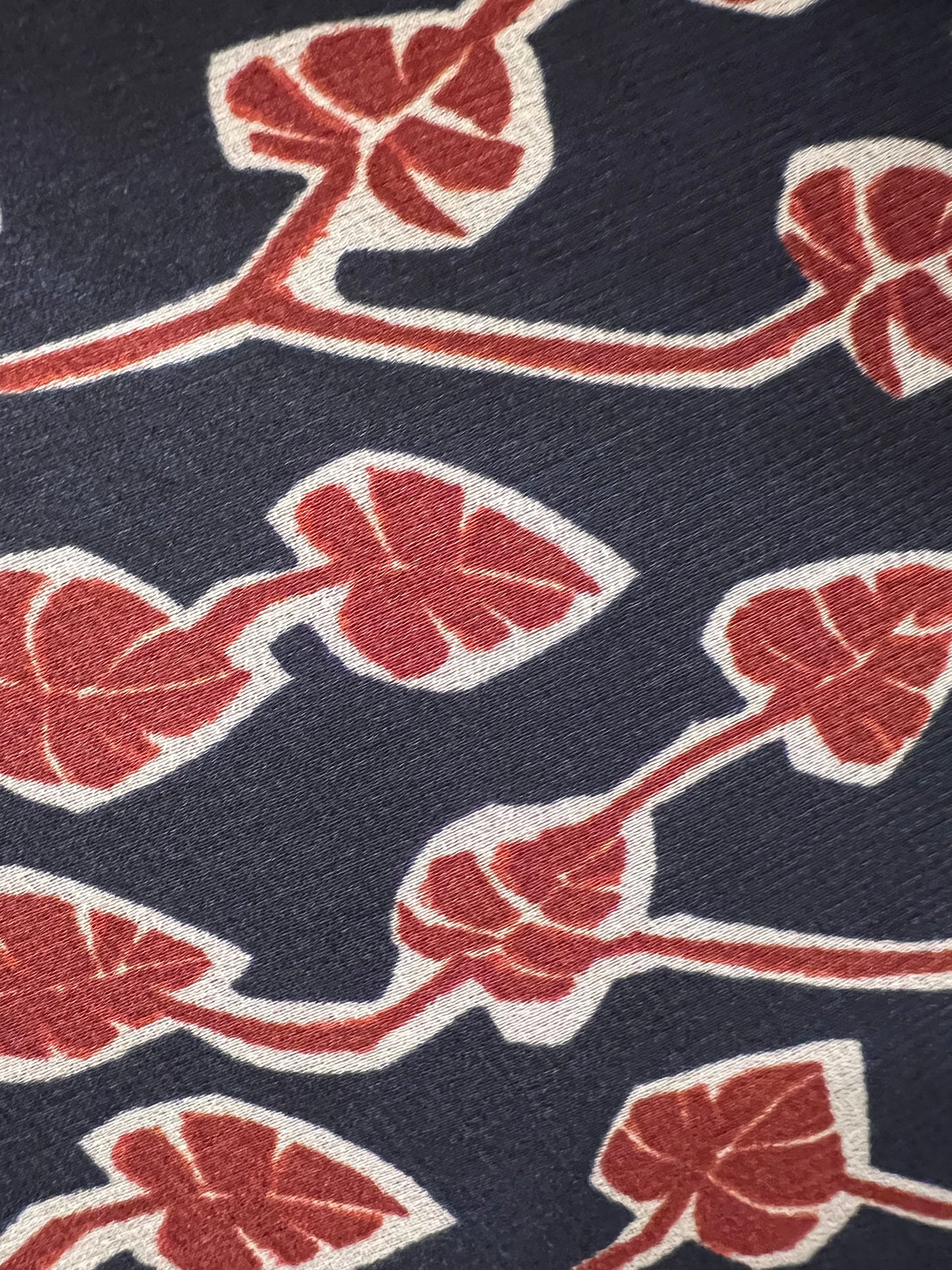 Gonna Malu’ in Chiffon blu e bordeaux