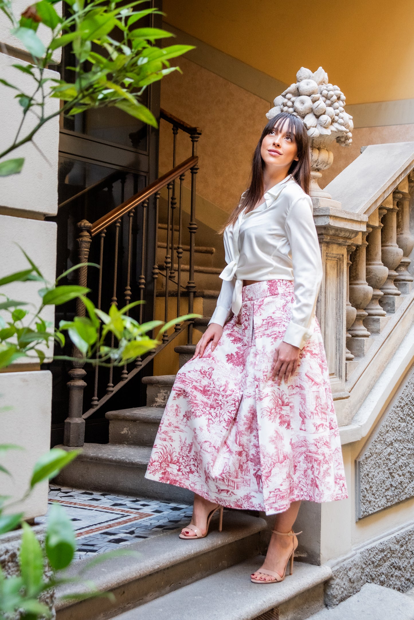 Gonna Robi Toile de Jouy