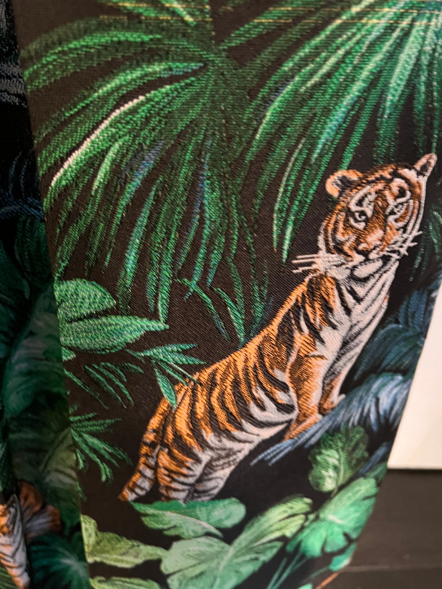 Minigonna Sofia broccato con Jungle