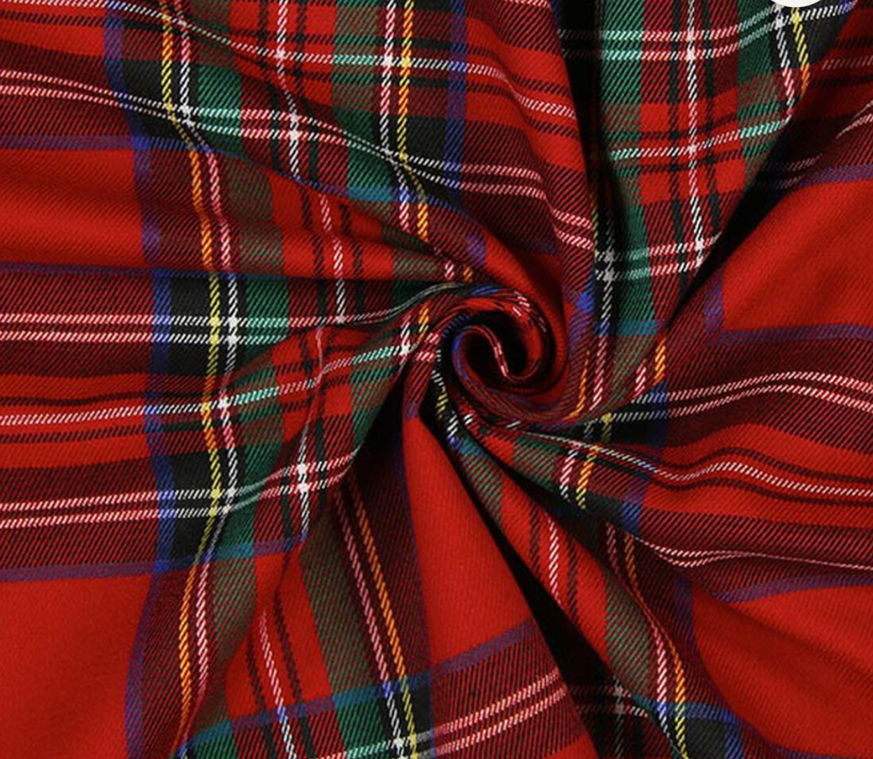 Gonna Franci Tartan Grigia